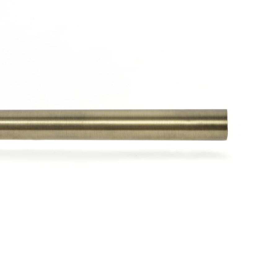 Manufacturer, Exporter, Importer, Supplier, Wholesaler, Retailer, Trader of 25mm Fixed length Curtain Rod Antique brass 8ft in New Delhi, Delhi, India.