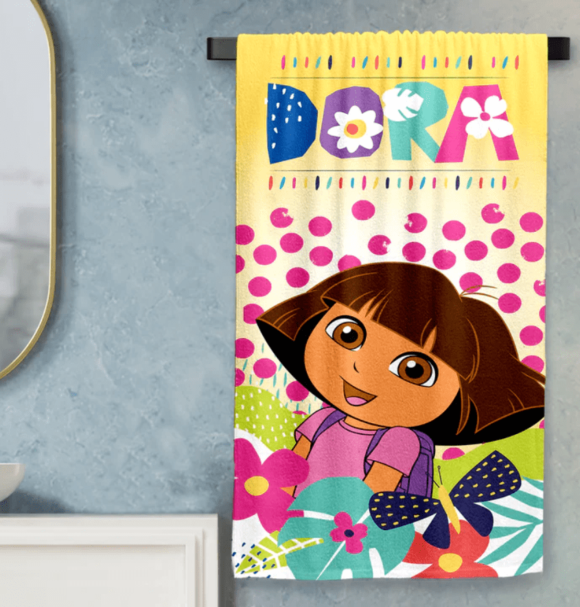 Manufacturer, Exporter, Importer, Supplier, Wholesaler, Retailer, Trader of Dora Kids Bath Towel in New Delhi, Delhi, India.