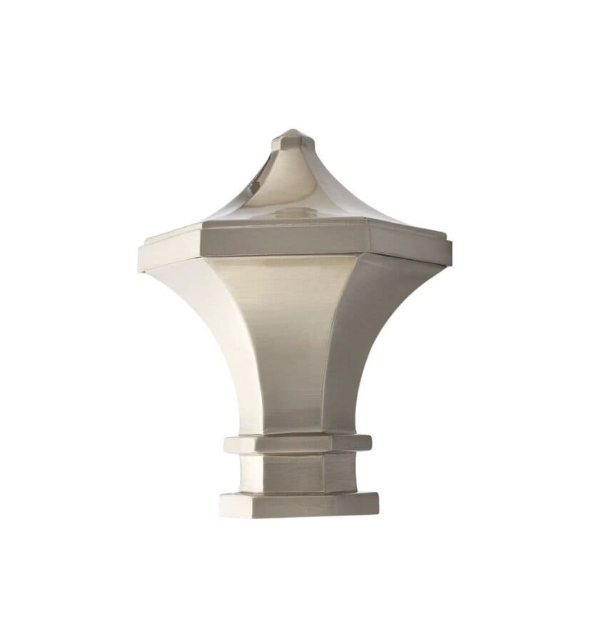 Manufacturer, Exporter, Importer, Supplier, Wholesaler, Retailer, Trader of Finial Octagon satin Sliver -2N in New Delhi, Delhi, India.