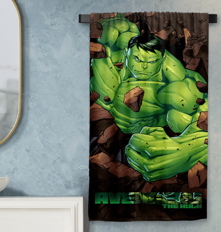 Manufacturer, Exporter, Importer, Supplier, Wholesaler, Retailer, Trader of Hulk Kids Bath Towel in New Delhi, Delhi, India.